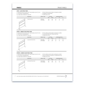 Frestanding Mobile Privacy Panels Pricelist